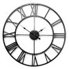 Zegar Old Style - 60 cm - czarny